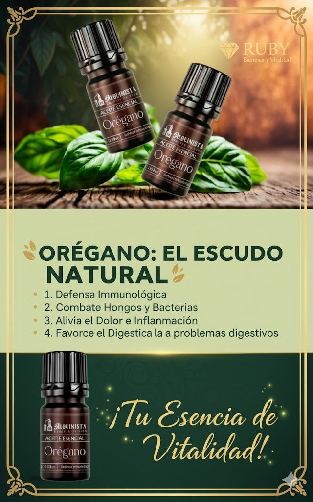 Aceite esencial de Oregano 100% Na 10ml